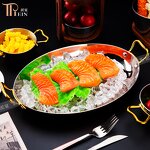 Stainless Steel Tray Manufacturer - OEM/ODM Oval Plates With Ears