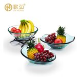 Salad Bowl Manufacturer - OEM/ODM Glass Luxury Fruit Plate