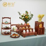 Buffet Display Stand Manufacturer - OEM/ODM Wooden Hotel Food