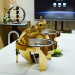 Chafing Dish Manufacturer - OEM/ODM 6.0L Large Capacity Roll Top