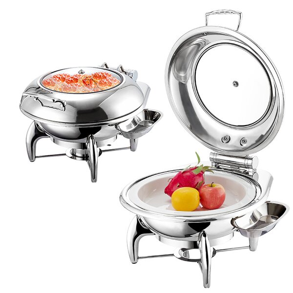 Chafing Dish Manufacturer - OEM/ODM Glass Top Stainless Steel