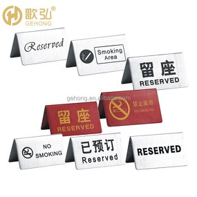 Menu Card Stand Manufacturer - OEM/ODM Stainless Steel Luxury