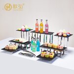 Buffet Riser Manufacturer - OEM/ODM Decorative Royal Metal Food