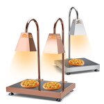 Food Heat Lamp Manufacturer - OEM/ODM Electric Double Head Stainless
