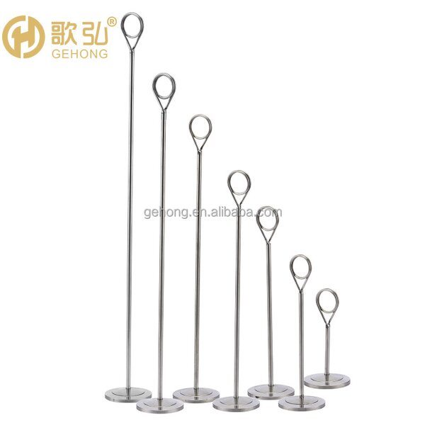 Menu Card Holder Manufacturer - OEM/ODM Stainless Steel Wedding