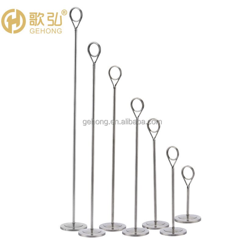 Menu Card Holder Manufacturer - OEM/ODM Stainless Steel Wedding