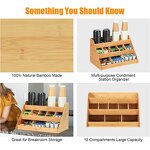 Bamboo Organizer Manufacturer - OEM/ODM 12 Compartments Coffee Pod