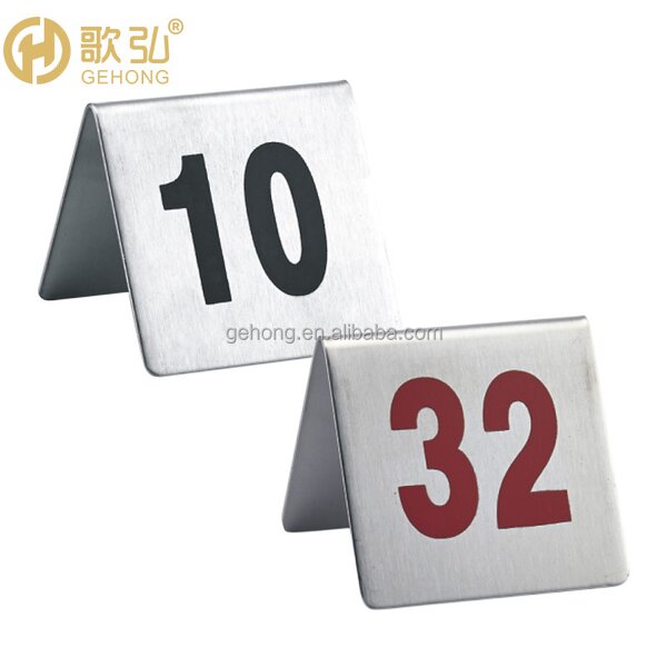 Buffet Tag Stand Manufacturer - OEM/ODM Stainless Steel Erasable