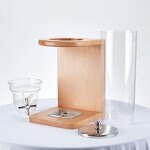 Dry Food Container Manufacturer - OEM/ODM Wood Stand Plastic Canister