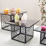 Cake Display Stand Manufacturer - OEM/ODM Stainless Steel Wedding Party