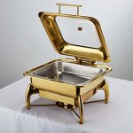 Chafing Dish Manufacturer - OEM/ODM Brass Serving Chef Food Warmer