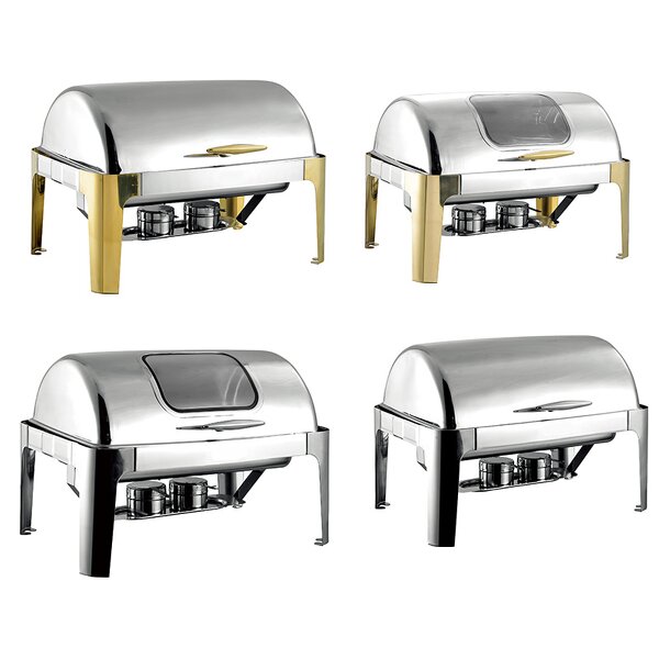 Chafing Dish Manufacturer - OEM/ODM Modern Glass Windows Golden Legs