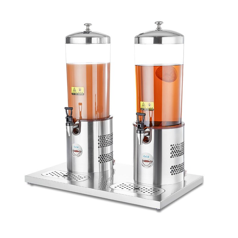 Electric Juice Dispenser Manufacturer - OEM/ODM 12L 2 Tank Food Grade