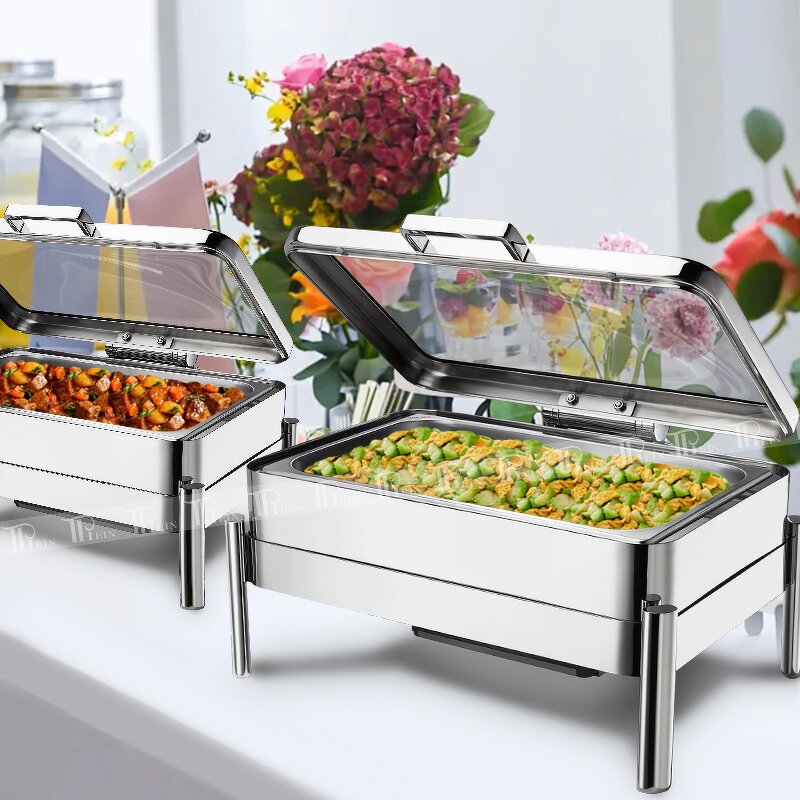 Rectangular Buffet Warmer Manufacturer - OEM/ODM Electric Glass Visual