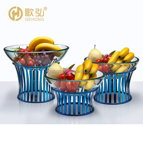 Salad Bowl Manufacturer - OEM/ODM Glass Luxury Fruit Plate