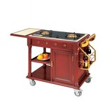 Gas Stove Trolley Manufacturer - OEM/ODM 4 Wheels 3 Drawers