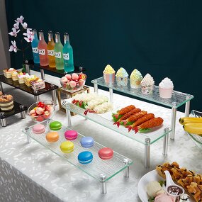 Acrylic Cake Stand Manufacturer - OEM/ODM Crystal Wedding Heart