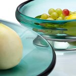 Salad Bowl Manufacturer - OEM/ODM Glass Luxury Fruit Plate