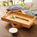 Wooden Tray Manufacturer - OEM/ODM Breakfast Bamboo Food Serving