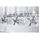 Cereal Dispenser Manufacturer - OEM/ODM Manual Rotating Dual 8 Liter