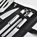 BBQ Tool Set Manufacturer - OEM/ODM 10PCS Stainless Steel
