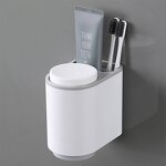 Magnetic Toothbrush Cup Manufacturer - OEM/ODM Plastic Bathroom Organizer