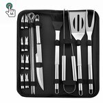 BBQ Tool Set Manufacturer - OEM/ODM 10PCS Stainless Steel