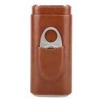 Cigar Cutter Manufacturer - OEM/ODM Metal 3 Finger Leather Case
