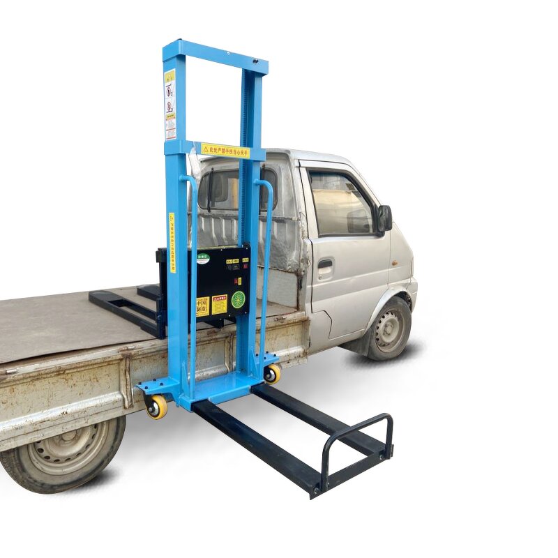 Portable Electric Forklift Manufacturer - OEM/ODM 1 Ton Hydraulic Unloading