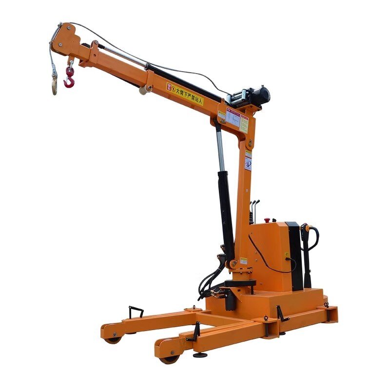 Hydraulic Mini Crane Manufacturer - OEM/ODM 1-2 Tons 12V/24V/220V Mobile