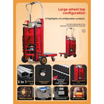 Electric Stair Climbing Trolley Manufacturer - OEM/ODM 800W Motor Foldable