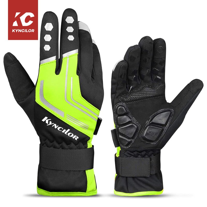 Cycling Gloves Manufacturer - Custom Thermal Reflective Touchscreen Gloves