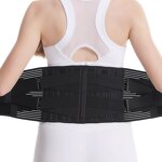 Waist Support Belt Factory - Adjustable Elastic Double Strap Back Brace