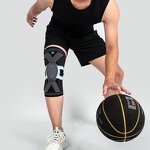 Hinged Knee Brace Supplier - Silicone Patella Stabilizer Joint Support