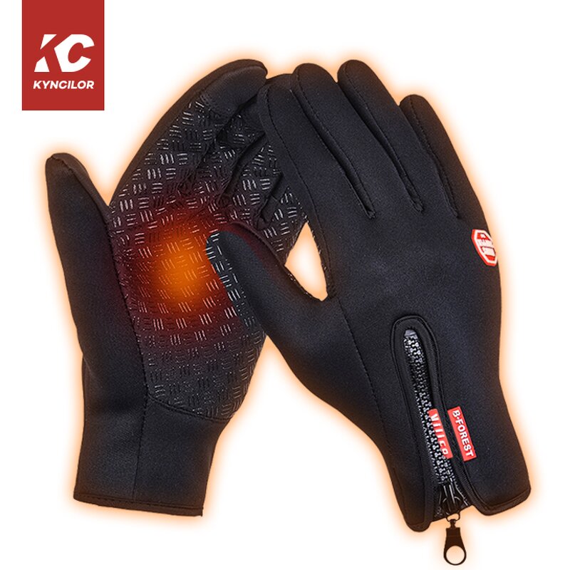 Winter Cycling Gloves Supplier - Custom Touchscreen Silicone Waterproof Gloves