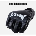 Training Gloves Supplier - Customizable PU Leather Punching Gloves