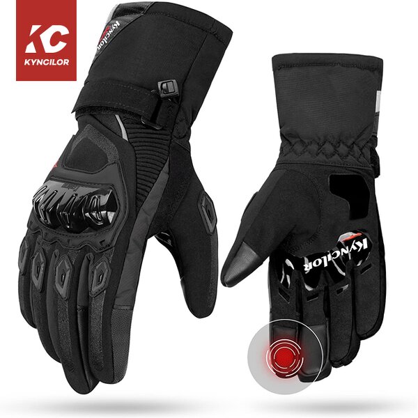 Winter Riding Gloves Factory - Full Finger Anti Slip Shockproof Motorcycle Gloves