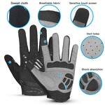 Motorcycle Racing Gloves Factory - Full Finger Breathable Touchscreen Gloves