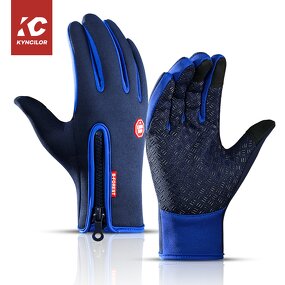 Fleece Gloves Factory - Lightweight Anti-slip Zipper Outdoor Gloves