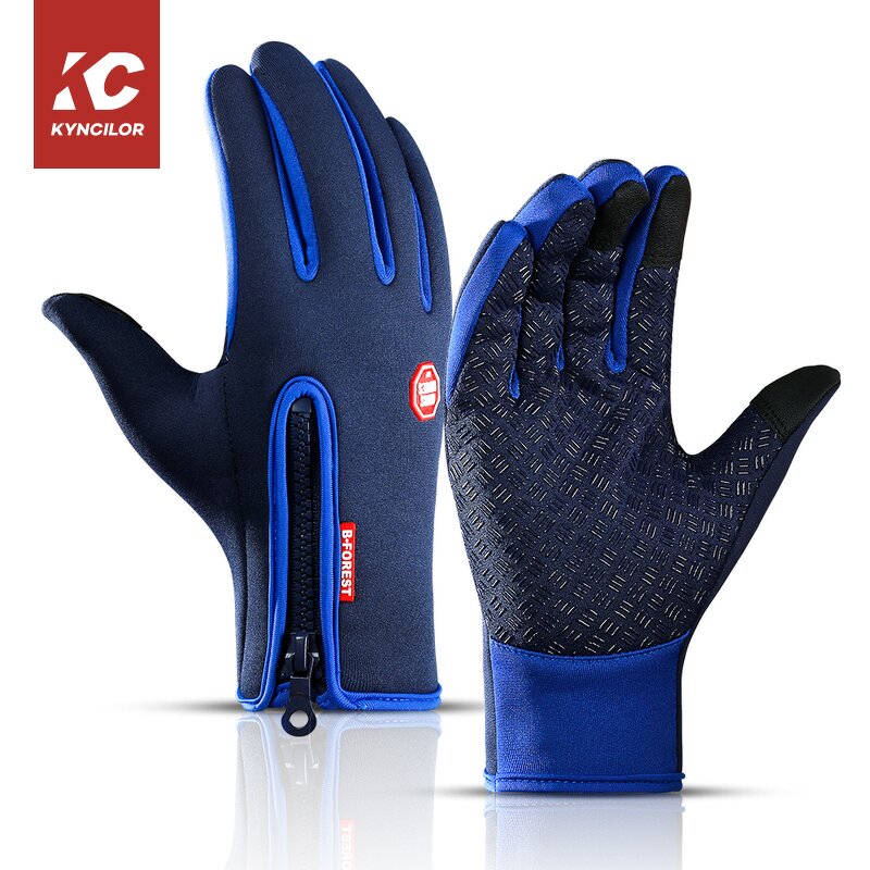 Fleece Gloves Factory - Lightweight Anti-slip Zipper Outdoor Gloves