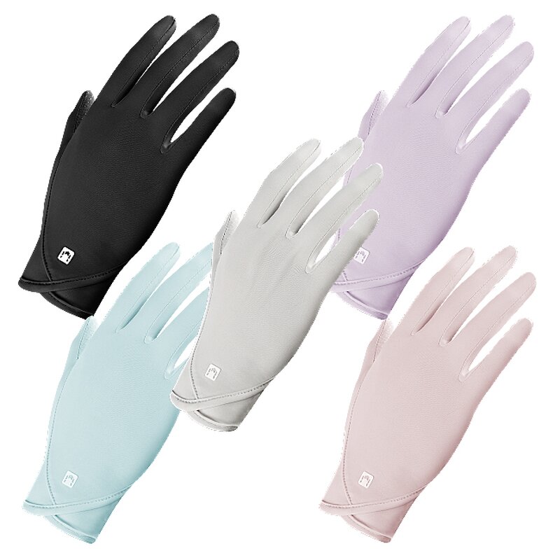 Ice Silk Gloves Supplier - Lady Summer Anti-UV Protection Gloves