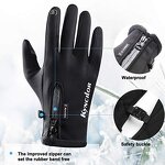 Winter Cycling Gloves Factory - Hot Sale Thicken Touchscreen Snow Gloves
