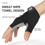 Motorcycle Gloves Factory - Hot Sale Unisex Fingerless Shockproof Gloves