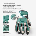 Mountain Bike Gloves Supplier - Touchscreen Thicken EVA Padded MTB Gloves