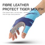 Fishing Gloves Factory - Fingerless Anti Slip Sun Screen Sports Gloves