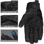 Motorcycle Gloves Manufacturer - Custom Breathable TPR Motorcycle Gloves