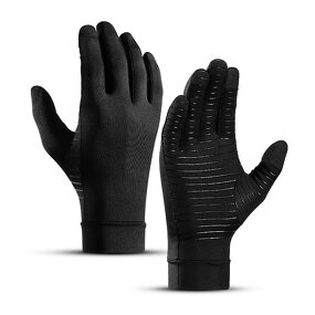 Arthritis Sports Gloves Factory - Anti Slip Gel Compression Copper Gloves