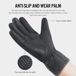 Winter Gloves Supplier - Waterproof Thicken Fleece Warm Ski Gloves