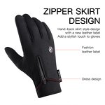 Winter Gloves Supplier - Wholesale Anti-Slip Fleece Long Touchscreen Gloves