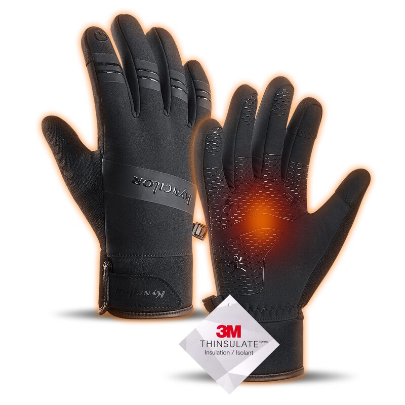 Winter Gloves Supplier - 3M Thinsulate Thicken Thermal Snow Gloves